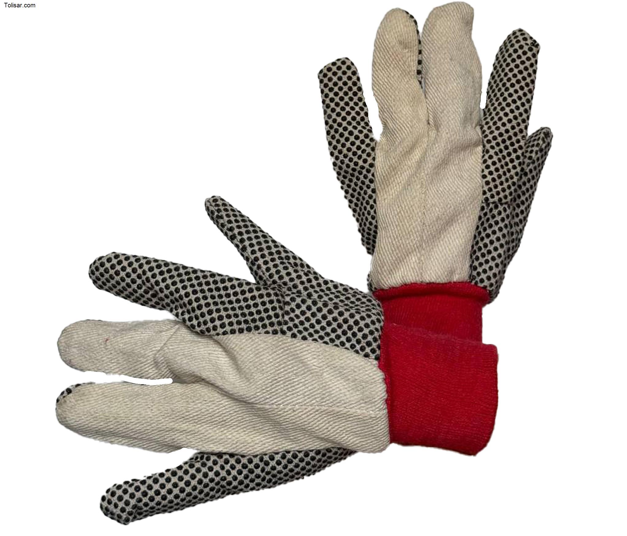 دستکش خالدار